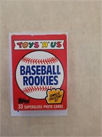 1988 ToysRUs Baseball Rookies Collector's Set