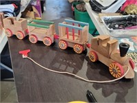 Wood Train Toy Collectible