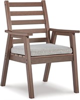 2CT Outdoor Patio Arm Chair With Cushion