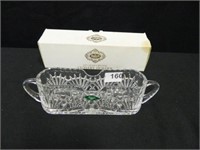 Shannon Crystal Cutlery Holder; in original box