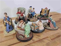 Norman Rockwell Collectable Figures - Lot 5