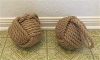 Monkey's Fist Knotted Rope Balls