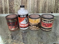 ASSORTED CANS-CAR CARE