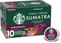 Sealed- Starbucks K-Cups, Sumatra Dark 0.42 oz