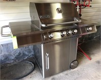 Jenn-Air  gas grill stainless steel (as new)