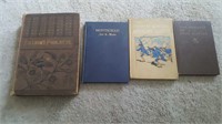 (4) Vintage Hardback Books