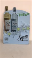 Sauza tequila-tin advertising display sign-NEW