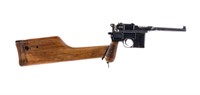 Mauser C96 7.63x25mm Semi Auto Pistol