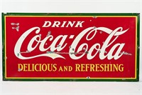 1938 DRINK COCA-COLA SSP SIGN