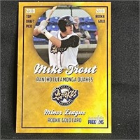 Mike Trout Rookie Phenoms Minor League card
