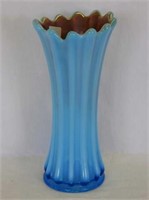 Corinth 8 1/2" vase - blue opal