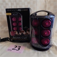 CONAIR SECRET CURL POP UP HAIR ROLLER SET LIKE