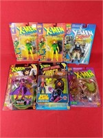 Six X-Men Action Figures
