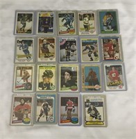 NHL Rookie Cards Lot of 19