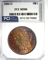 1885-O Morgan MS66 LISTS $450