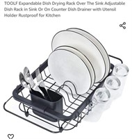 MSRP $27 Expandable Dish Drying Rack