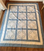 Full Size Hand Embroidered Quilt