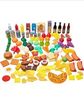 (New) 120 PCS Cutting Play Food Toy for Kids