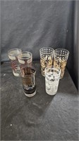 Vtg Drinking Glasses