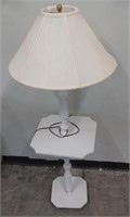 Lamp Table and art