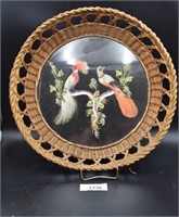 Feather Art Painting Tray