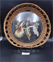 Feather Art Painting Tray