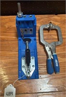 Kreg Jip K4 Pocket Hole System with 2" Face Clamp