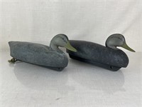 E.W. Wetmore Antique Wooden Duck Decoys