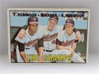 1967 Topps The Champs Robinson Bauer Robinson #1