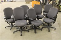 (7) Office Chairs