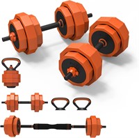 Lusper Adjustable Weights Set  44LB/55LB/66LB