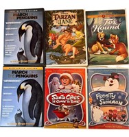 6 Classic Disney Movies DVD's