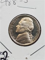 1988-S Proof Jefferson Nickel