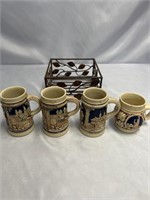 Vintage Germany Stein Mugs