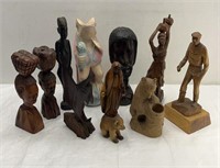 Wooden Sculptures 13.in