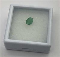 1.18ct Natural Emerald 8.2x5.9x3.2mm