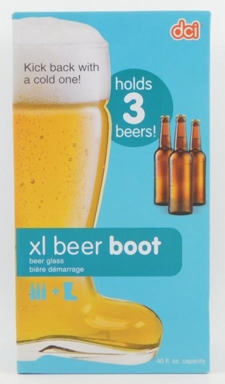 * NIB XL Beer Boot