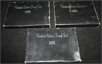 (2) 1980, 1981 U.S. Proof Sets