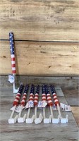 Patriotic auto flags