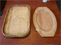 Wood platters