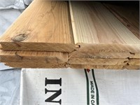 1 x 6" x 16' Cedar T & G x 4608 LF