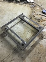 Square rolling dolly / tray