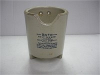 Vintage Roto Crock Salt Feeder  8 inches tall