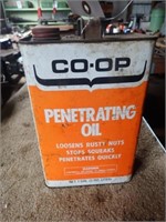 Co-op Penetrating Oil 3/4 Full Of Gas