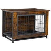 JY QAQA Dog Crate Furniture, Wooden Dog Crate Tabl