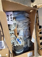 PLASTIC ELECTRICAL JUNCTION BOXES & COVERS LOT