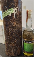 VTG Bottle Of CHARTREUSE In A Log Sealed NIB