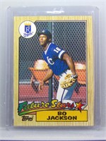 Bo Jackson 1987 Topps Rookie