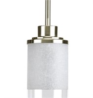 *NEW*$140 Brushed Nickel Mini Pendant Light