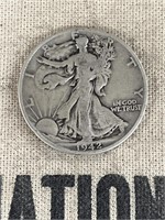 1942D Walking Liberty Half Dollar 90% Silver
